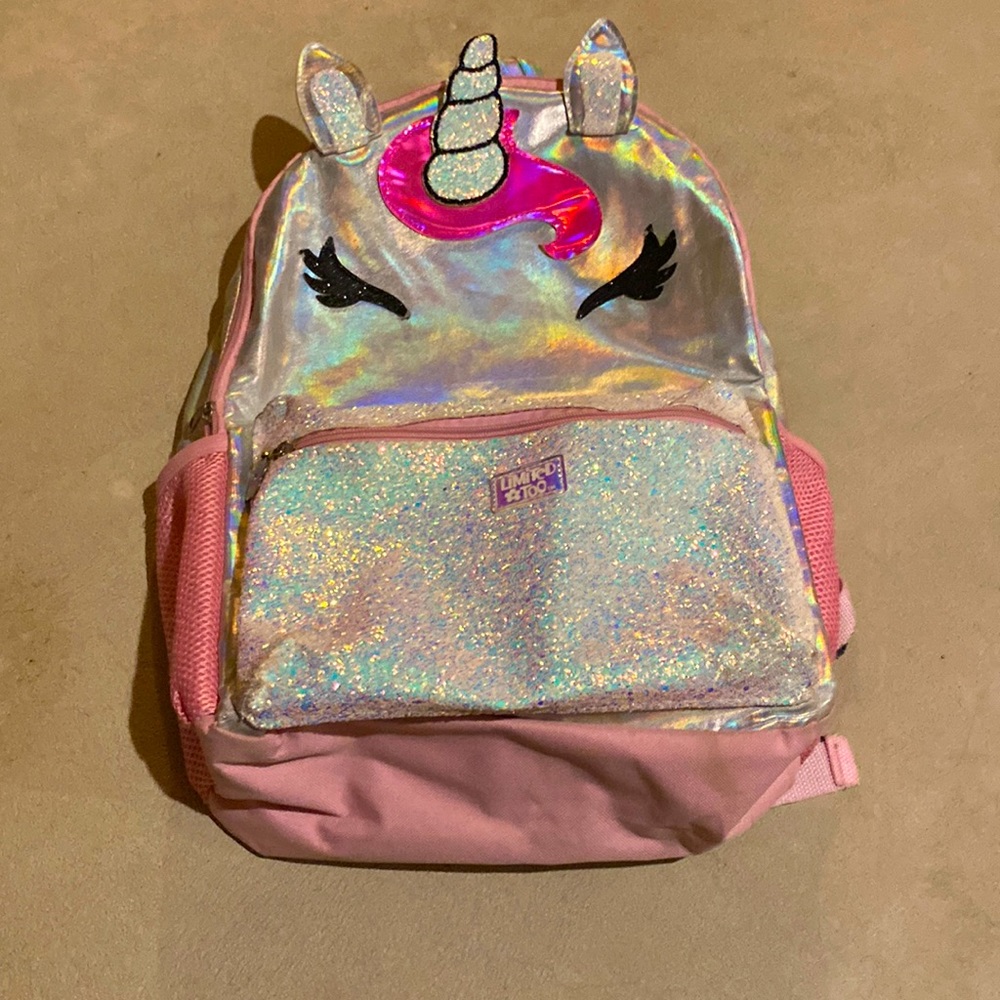 Unicorn girls back-to-school backpack